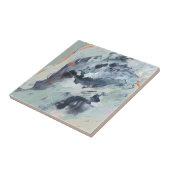 ポリフォニック海 – 青 タイル (側面)