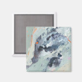 ポリフォニック海 – 青 マグネット (正面/裏面)