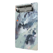 ポリフォニック海 – 青 ミニクリップボード (アングル2)