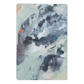 ポリフォニック海 – 青 ミニクリップボード (裏面)