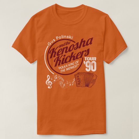 ポリンスキーとKenosha Kickers Mug Tシャツ (デザイン正面)