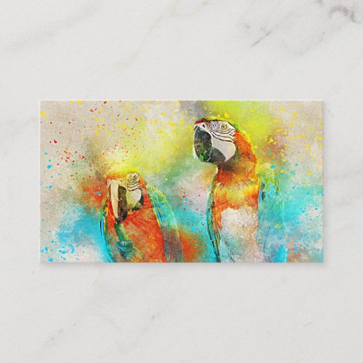 ポリーが名刺欲しい 名刺 (正面)