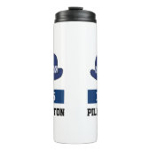 ポリーウーマンギフト。英国警察官WPC帽子 タンブラー (正面)