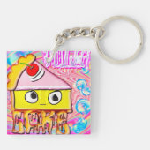 ポリーケーキ – トルティーナ – キーホルダー (裏面)