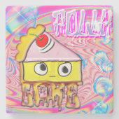 ポリーケーキ – トルティーナ –  ストーンコースター (正面)