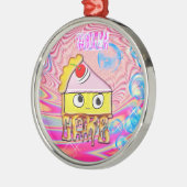 ポリーケーキ – トルティーナ –  メタルオーナメント (左)