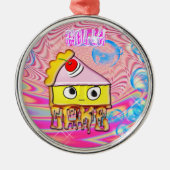 ポリーケーキ – トルティーナ –  メタルオーナメント (正面)