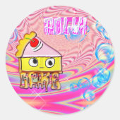 ポリーケーキ – トルティーナ –  ラウンドシール (正面)