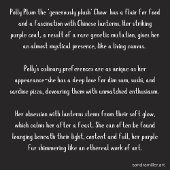 ポリー梅の鮮やかな色のシャツ Tシャツ