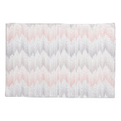 ポルカの点々のあるな山頂パターン 枕カバー (裏面-左)