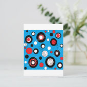 ポルカの青 ポストカード (スタンド正面)