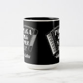 ポルカは決してドレスデンのファンを死なない ツートーンマグカップ (中央)