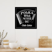 ポルカは決してドレスデンのファンを死なない ポスター (キッチン)