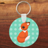 ポルカキツネ キーホルダー (正面)