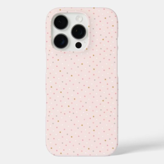 ポルカコンフェティ柄 Case-Mate iPhoneケース (裏面)