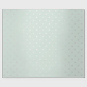 ポルカチニースモールドットグレーブルーティファニーアクア ラッピングペーパー (フラット)