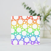 ポルカドットのない虹の空白 招待状 (スタンド正面)