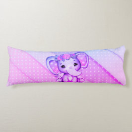 ポルカドットフローラクラウンエレファント抱き枕 ボディピロー
