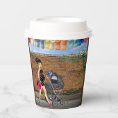 ポルカドットベビー 紙コップ (正面)