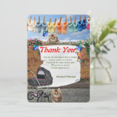 ポルカドット通りシーン&子猫 サンキューカード (スタンド正面)