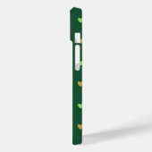 ポルカハートオンフォレストグリーン Case-Mate iPhoneケース (裏面 / 左)