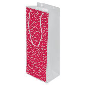 ポルカハートワイン抱き枕 ワインギフトバッグ (裏面アングル)