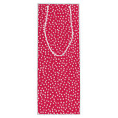 ポルカハートワイン抱き枕 ワインギフトバッグ (裏面)