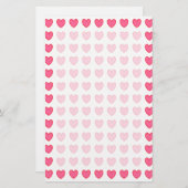 ポルカハート 便箋 (正面/裏面)