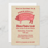 ポルカホリックバーベキュー招待状 招待状 (正面/裏面)