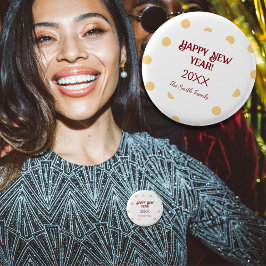 ポルカ金ゴールド大晦日パーティー 缶バッジ