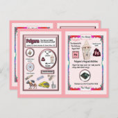 ポルガルウィザード – ポロニウム要素 ポストカード (正面/裏面)