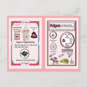 ポルガルウィザード – ポロニウム要素 ポストカード (裏面)