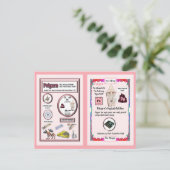 ポルガルウィザード – ポロニウム要素 ポストカード (スタンド正面)