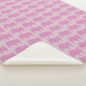 ポルキーポールズパープルピンクスモールシャーパブランケット シェルパブランケット (3/4)