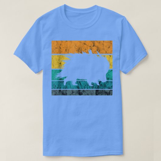 ポルクパインクイルピグレトロヴィンテージクイル恋人ナトゥ Tシャツ (デザイン正面)