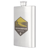 ポルクパインマウンテンズウィルダネス州パークミシガン フラスク (左)