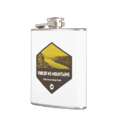 ポルクパインマウンテンズウィルダネス州パークミシガン フラスク (左)