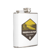 ポルクパインマウンテンズウィルダネス州パークミシガン フラスク (右)