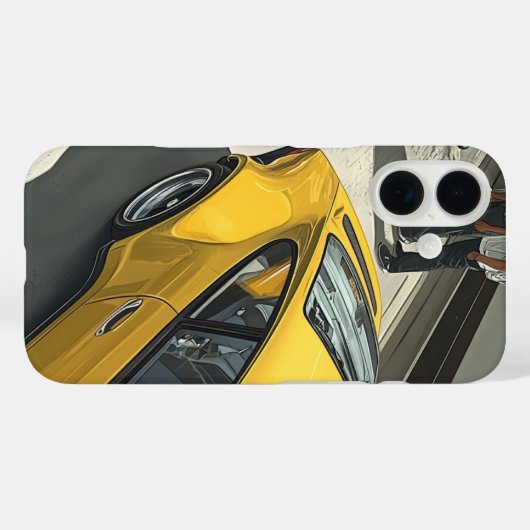 ポルシェ911 Case-Mate iPhoneケース (裏面 (横))