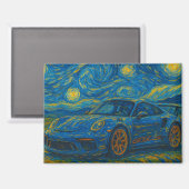 ポルシェ911 GT3 RS マグネット (正面/裏面)