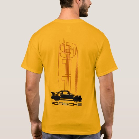 ポルシェ911 Tシャツ (裏面)