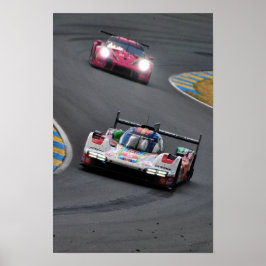 ポルシェ963 no5 24時間ルマン2023 ポスター