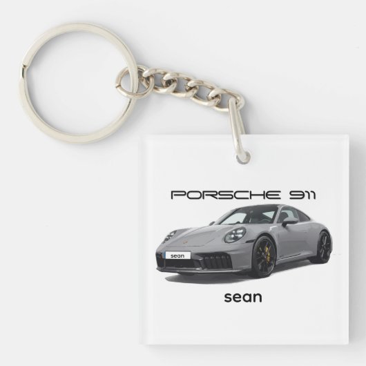 ポルシェ 911 GTS 2026 キーチェーン (パーソナライズ) 992.2 (正面)