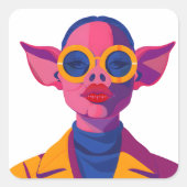 ポルシン美しい スクエアシール (正面)