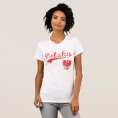ポルスカのワシのスポーツのスタイル Tシャツ (正面フル)