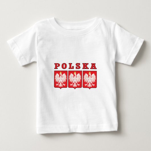 ポルスカイーグルシールズ ベビーTシャツ (正面)
