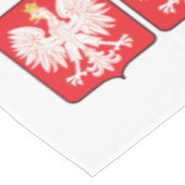 ポルスカイーグル国旗の盾 テーブルクロス (アングル)
