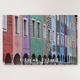 ポルスカポーランドグダニスクオールドタウンヴィンテージポーランド ジグソーパズル