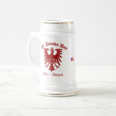 ポルスカ2011年のステイン ビールジョッキ (正面左)