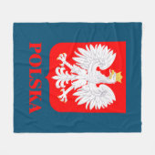 ポルスカ2 フリースブランケット (正面(横))